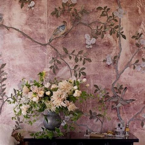 Pin By Gail Steven On Dusty Rose Mauve De Gournay