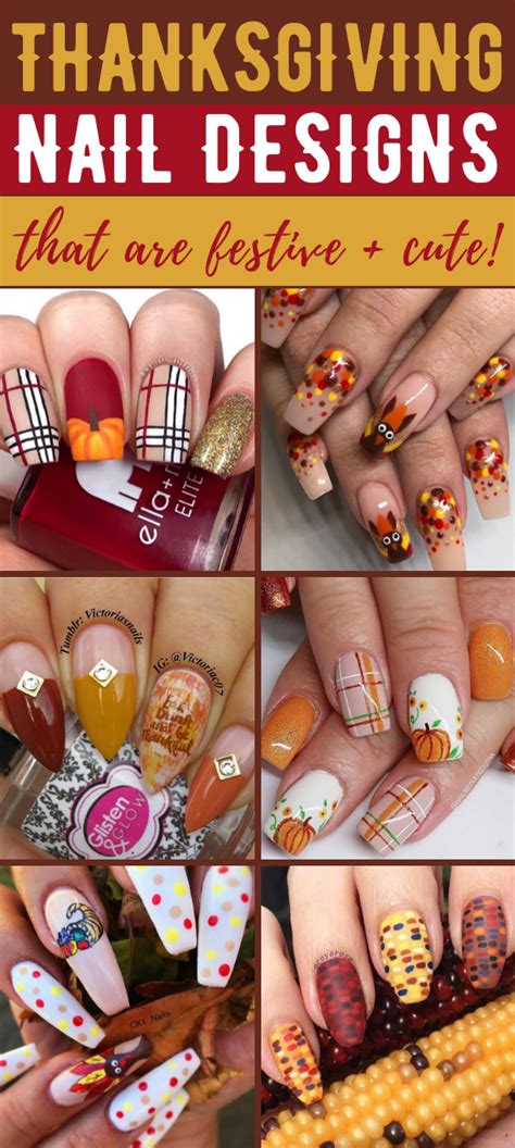 Maybe you would like to learn more about one of these? Thanksgiving Nails That Are Festive and Cute ...