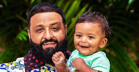Dj Khaled Is A Picture Of An Ideal Father As He Poses With His Son