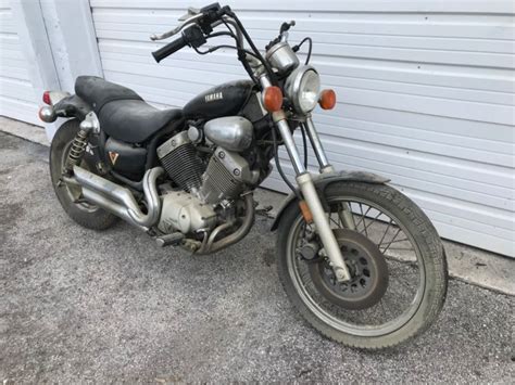 So much fun with a very low budget! 1987 Yamaha Virago 535 XV535 similar to xv750 xv1100 cafe ...
