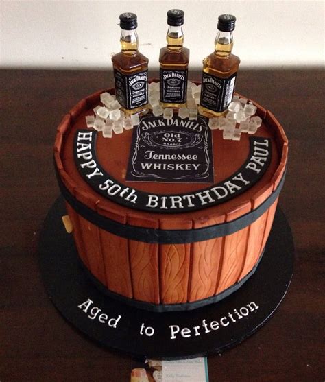 Cake design for men / 27+ awesome picture of happy birthday cake for men. Jack Daniel's inspired cake … | 21st birthday cakes ...