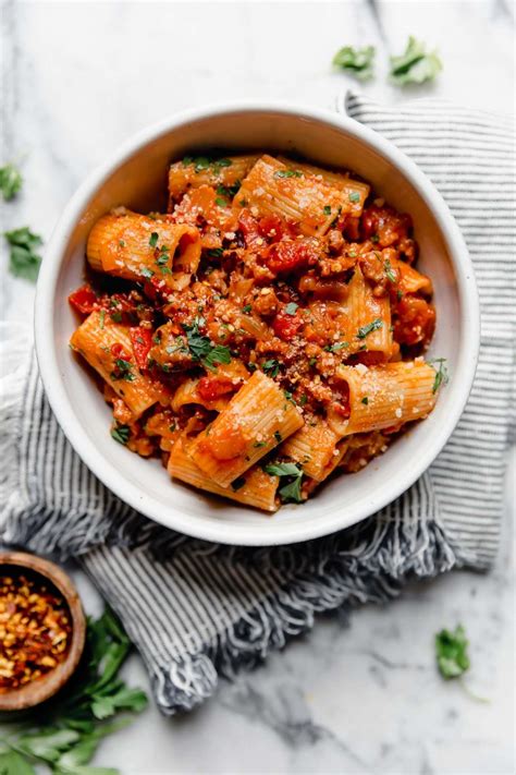 Spicy Italian Sausage And Peppers Pasta Recipe Plays Well With Butter