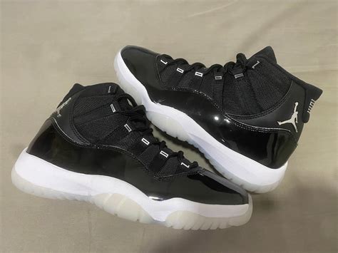 Air Jordan 11 25th Anniversary Black Silver Eyelets Ct8012 011 2020