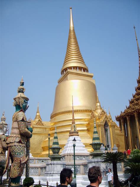 Stupa In Grand Palace In Bangkok Free Image For Commercial Use