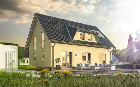 Musterhaus Fertighaus Landhaus 142 von Town & Country Haus ...
