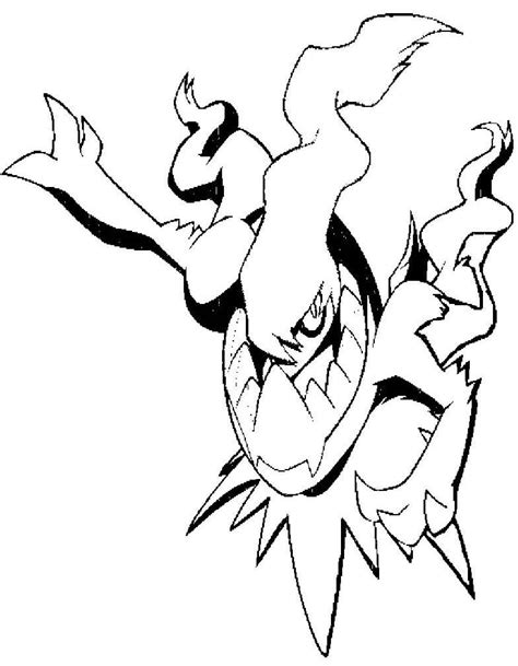 Pokemon Darkrai 3 Coloring Page Free Printable Coloring Pages For Kids