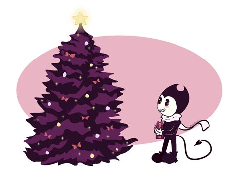 Bendys Christmas Vibes By Fionna16 On Deviantart Bendy And The Ink