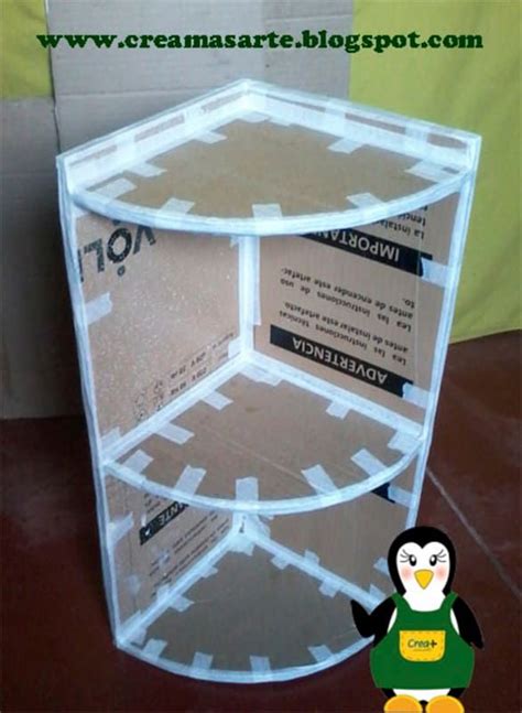 Los cactus o suculentas son un tipo de plantas que forman parte de la familia de las cactáceas. DIY: Cómo hacer un estante esquinero de cartón | Esquinero ...