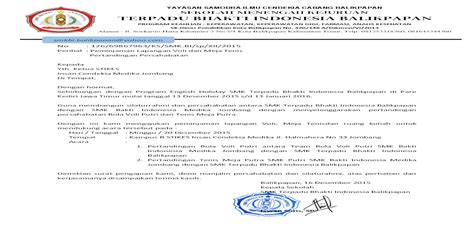 Cara penyusunan proposal kegiatan harus sesuai dengan ketentuan berikut ini. Contoh Proposal Turnamen Bola Voli - serat