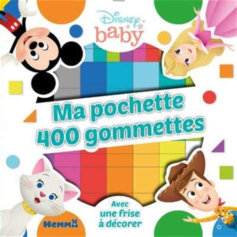Disney Baby Ma Pochette Gommettes Pochette De Gommettes D S