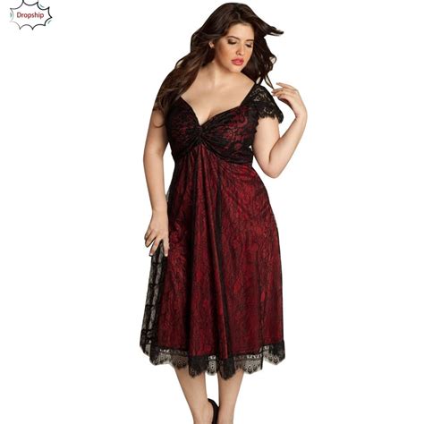 Loose Sexy Plus Size Women Sleeveless Lace Long Evening Party Prom Gown