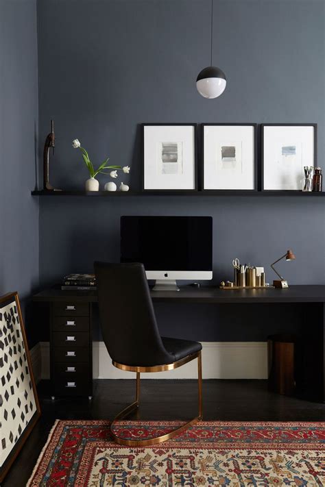 Sleek And Modern Black Desk Decor Ideas For A Sophisticated Workspace