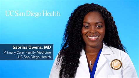 Meet Sabrina Owens Md Mph Primary Care Physician Youtube