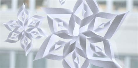 Perfect giant snowflake templates for themed parties or holiday decor! Paper Snowflake Templates