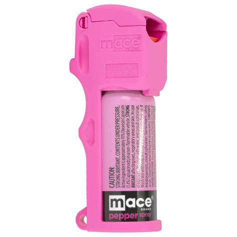 Mace 80740 Pocket Pepper Spray 12 Grams Oc Pepper 10 Ft Range Pink Battlehawk Armory