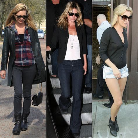 Kate Moss Wearing Denim Jeans Outfit Photos Popsugar Fashion Uk
