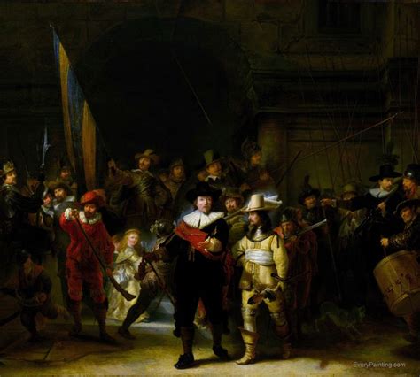 De Nachtwacht Rembrandt Rembrandt Paintings Famous Artwork Rembrandt
