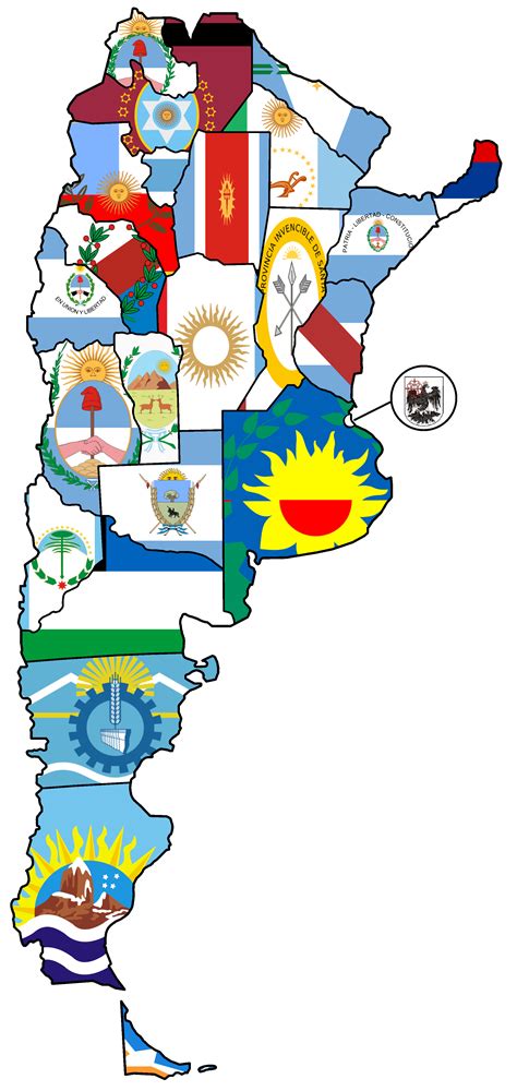 Flags Of The Provinces Of Argentina Maps Argentina Culture Argentina Map Argentina Flag