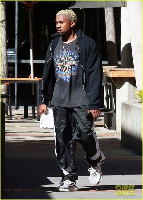 Kanye West Shows Off His Platinum Hair At The Gym Photo 3868865