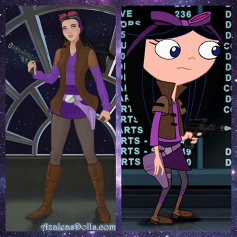 Disney Phineas And Ferb Star Wars Isabella By Lovegidget On Deviantart