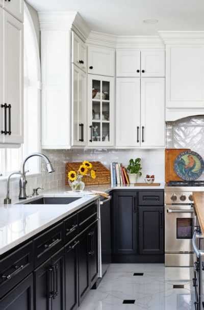 25 Black And White Kitchen Cabinet Ideas Sebring Design Build