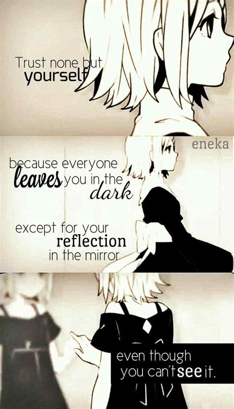 Anime Quote Sad Wallpapers Wallpaper Cave