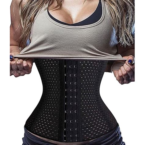 women waist trainer corset for weight loss sport workout body shaper tummy fat burner shapewear
