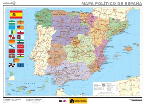 Mapa Politico De España