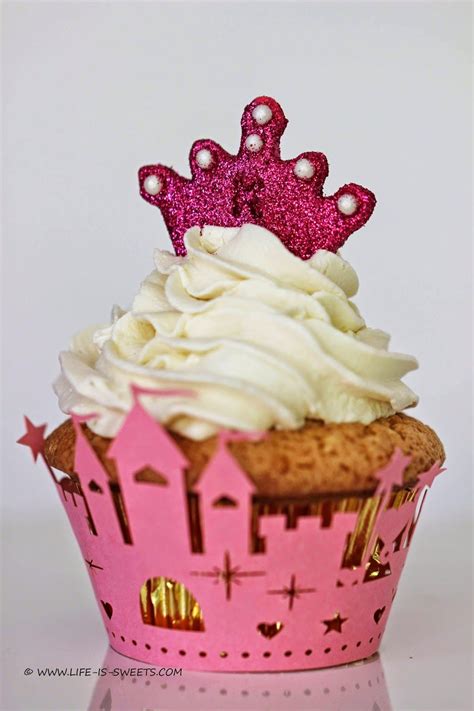 Life Is Sweets Custom Princess Crown Cupcake Toppers Crown Cupcakes