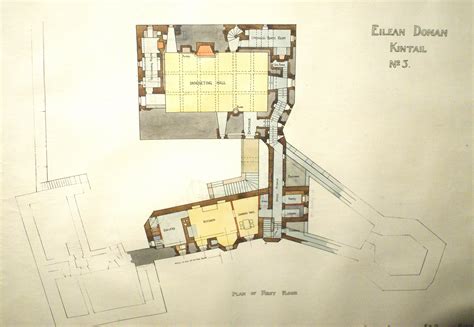 Eilean Donan How To Plan Castle Floor Plan