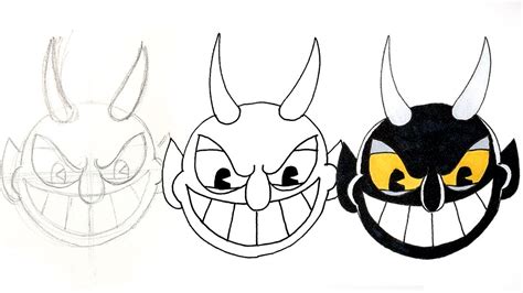 Cuphead Devil Coloring Pages How To Draw The Devil Fr Vrogue Co