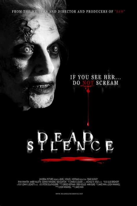 Jamie returns to his hometown in search of answers to his wife's murder, which occurred after receiving a weird package containing a ventriloquist dummy named billy. Horror Movie Review: Dead Silence (2007) - Games ...