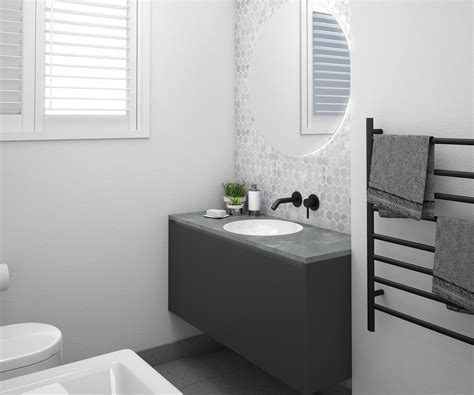 4 ways to redesign a small family bathroom with a $28,000 budget