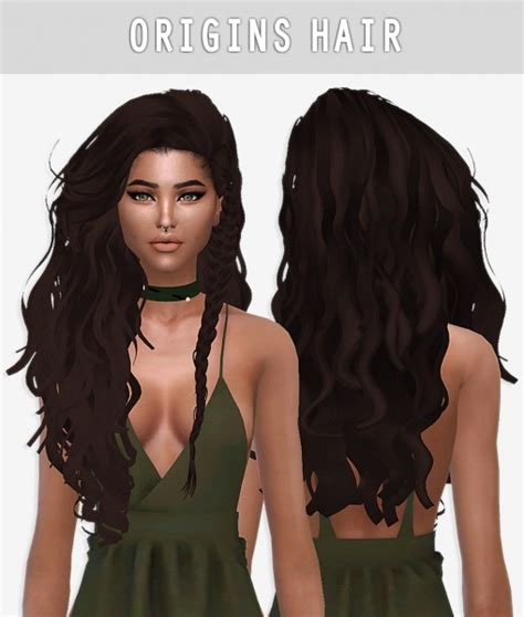 Sims 4 Hairs Arthurlumierecc Origins Hair Retextured