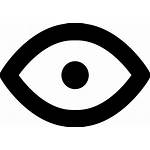 Eye Symbol Open Visualization Icon Svg Cdr