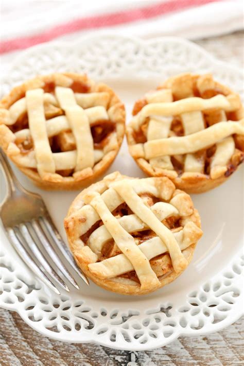 A homemade apple pie filling is just so much better than any canned apple filling you get at the grocery store! Mini Apple Pies - Live Well Bake Often