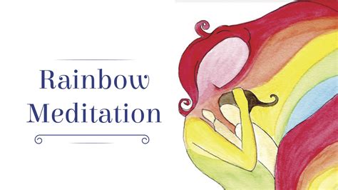 A Joyful Meditation For Children Rainbow Meditation Meditation Kids