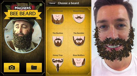 Magners Bee Beard Iphone And Android App Framestore Digital