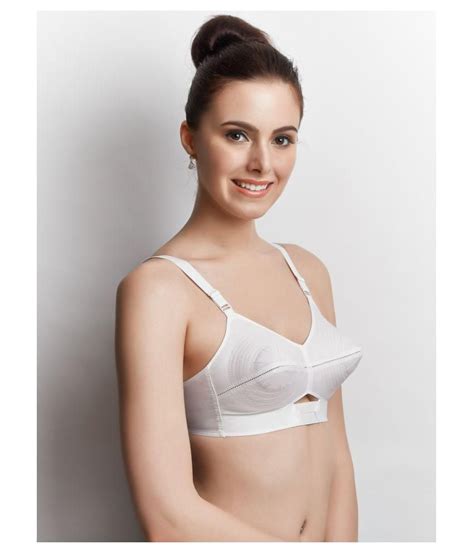 Buy Libertina Cotton Mastectomy Bra White Online At Best Prices In