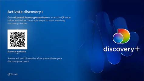 Steps Of Discovery Plus Login With Sky Activation