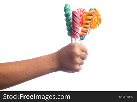 1 Child X27 Hands Holding Candy Free Stock Photos Stockfreeimages