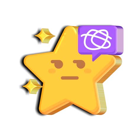 Cute Star Emoji 12959037 Png