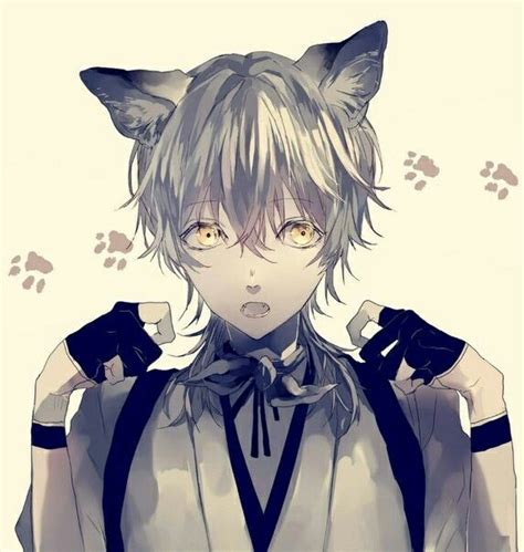 Pin By Loliita On Anime Fashion Nekomimi Anime Boy Cat Ears Anime