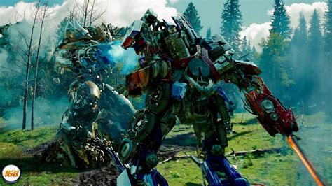 Transformers 2 Revenge Of The Fallen Forest Battle With Deleted Scenes