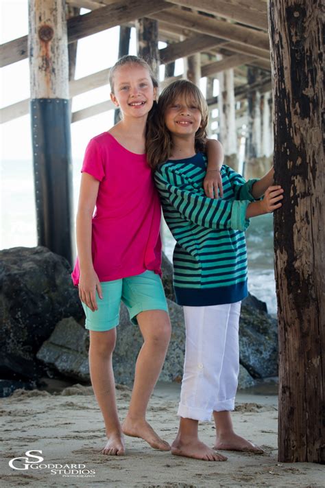 Laguna Beach Sibling Portraits The Cochrane Kids Anna Goddard