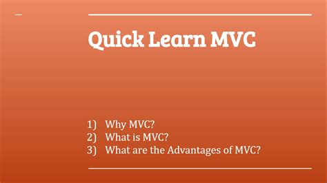 Quick Learn ASP NET MVC Introduction To ASP NET MVC Part YouTube