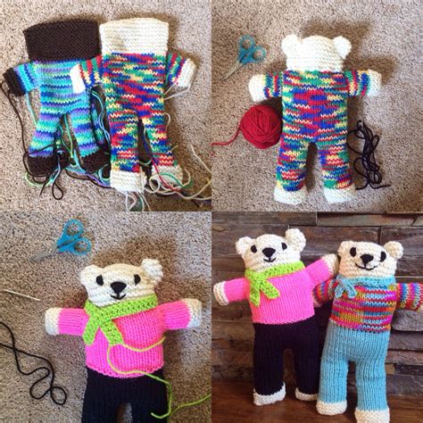 ️bears Being Finished Up Today Teddy Bear Knitting Pattern Knitted