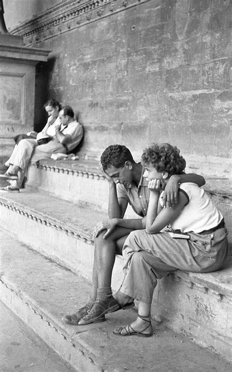 ruth orkin couple on steps in italy for sale at 1stdibs