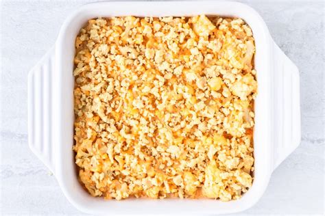 Mix together all ingredients except chili sauce using your hands. Cauli-Mac and Cheese Bake - Delicious Little Bites