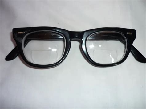 1960s Halo Uss Military Issue Black Safety Glasses Vietnam Era 44 99 Picclick